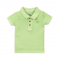 triko chl. polo - zelená neon