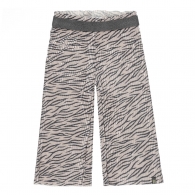 kalhoty dívčí letní - vzor zebra