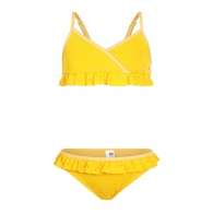 plavky dívčí žluté - dvojdílné